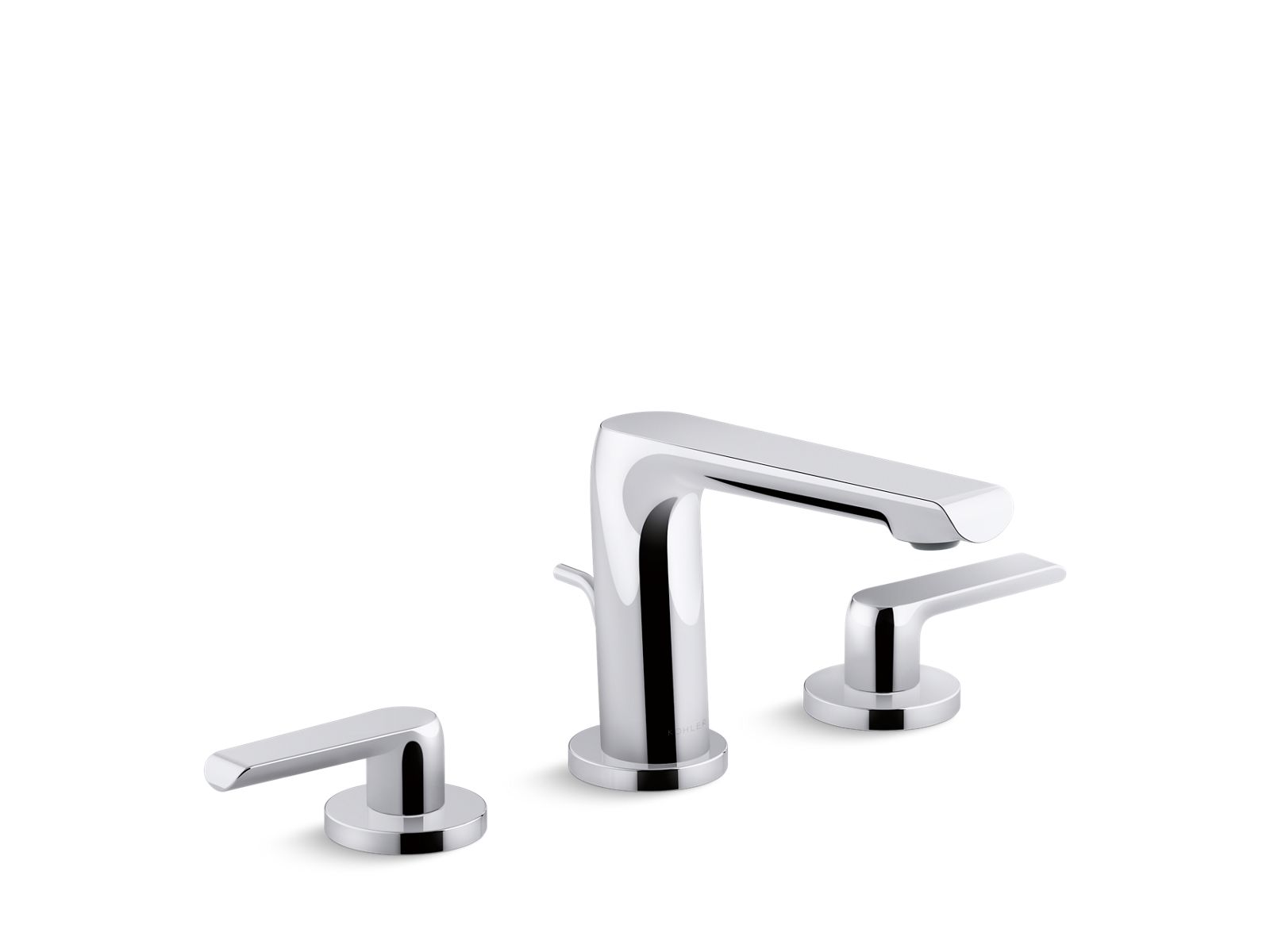 Kohler Co., Bathroom Faucet, Avid™ is the quintessential expression of today’s modern aesthetic movement. The contrast