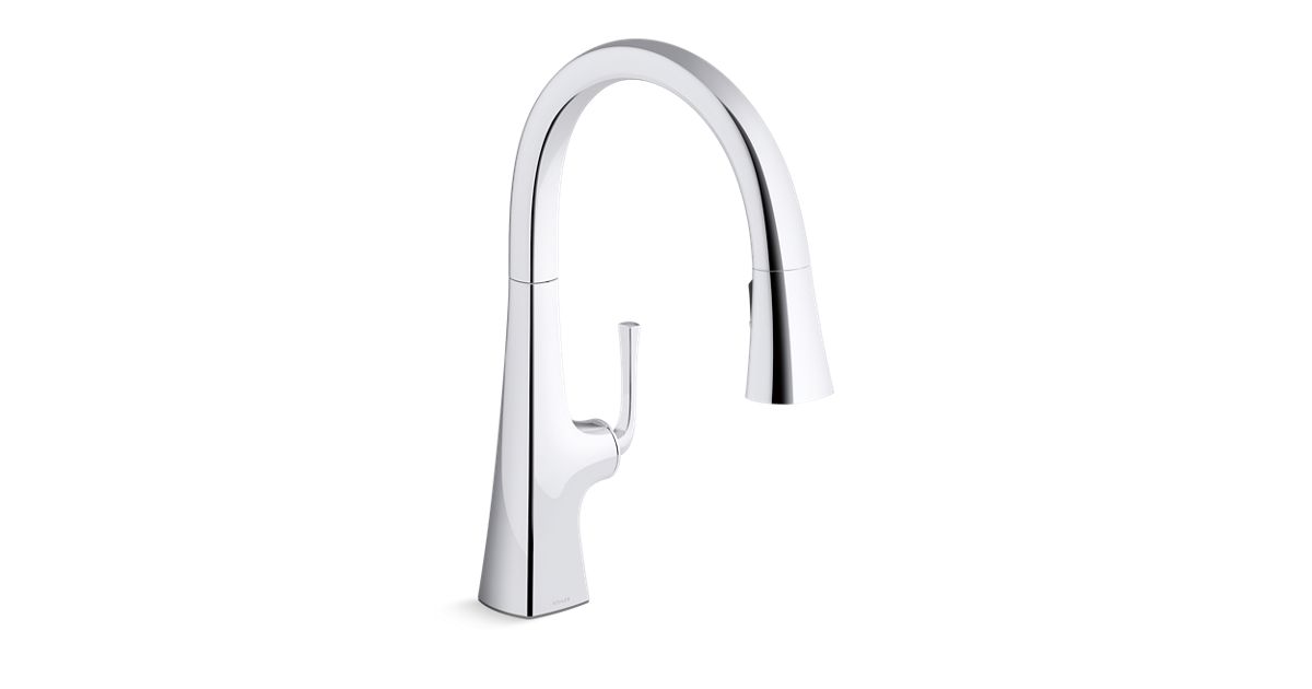 K 22062 Graze Pull Down Kitchen Sink Faucet Kohler