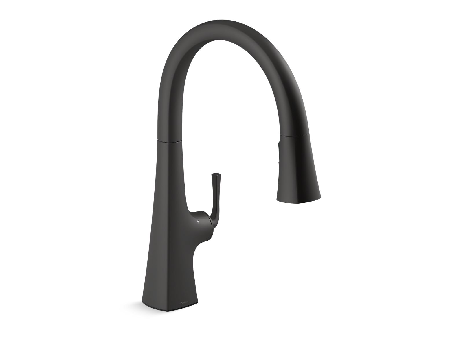 Graze Touchless pull-down kitchen sink faucet with three-function sprayhead