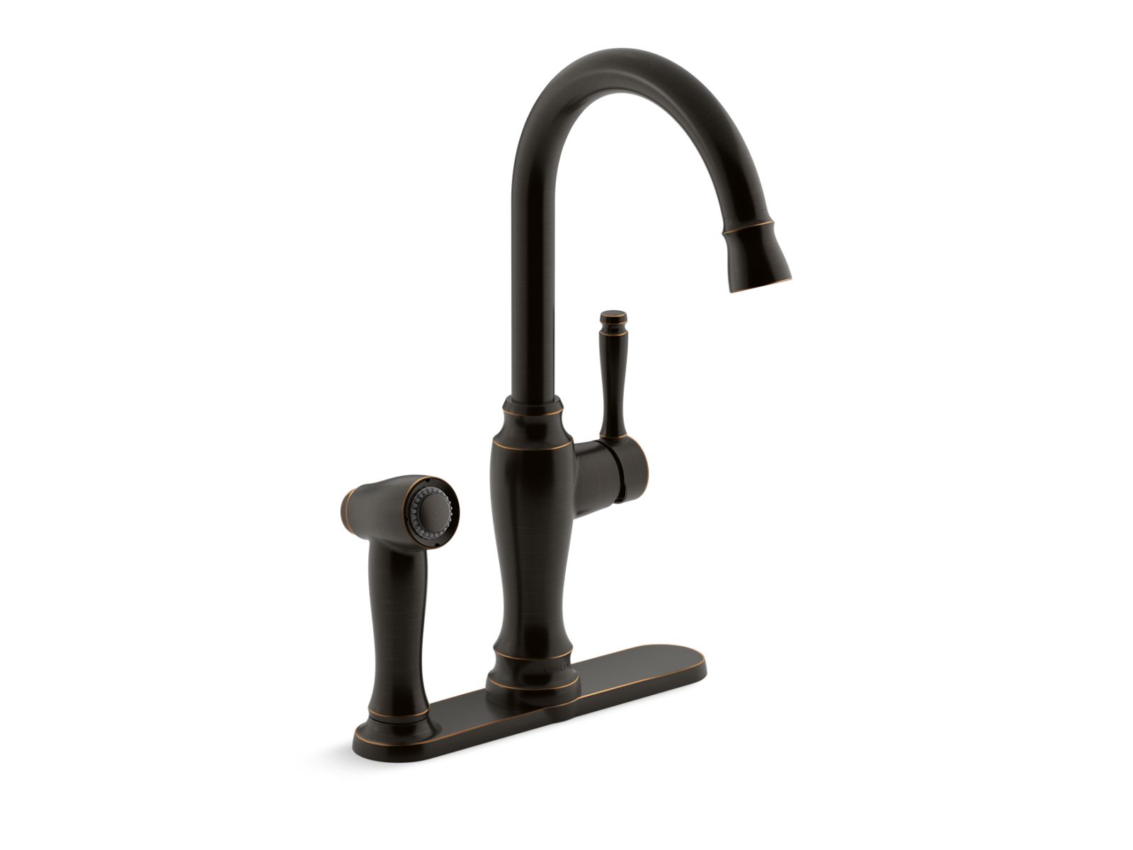 Arsdale Single-Handle Kitchen Faucet w/Sidespray | K-R23082 | KOHLER