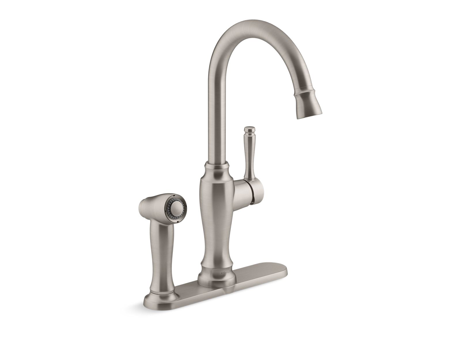 Arsdale Single-Handle Kitchen Faucet w/Sidespray | K-R23082 | KOHLER