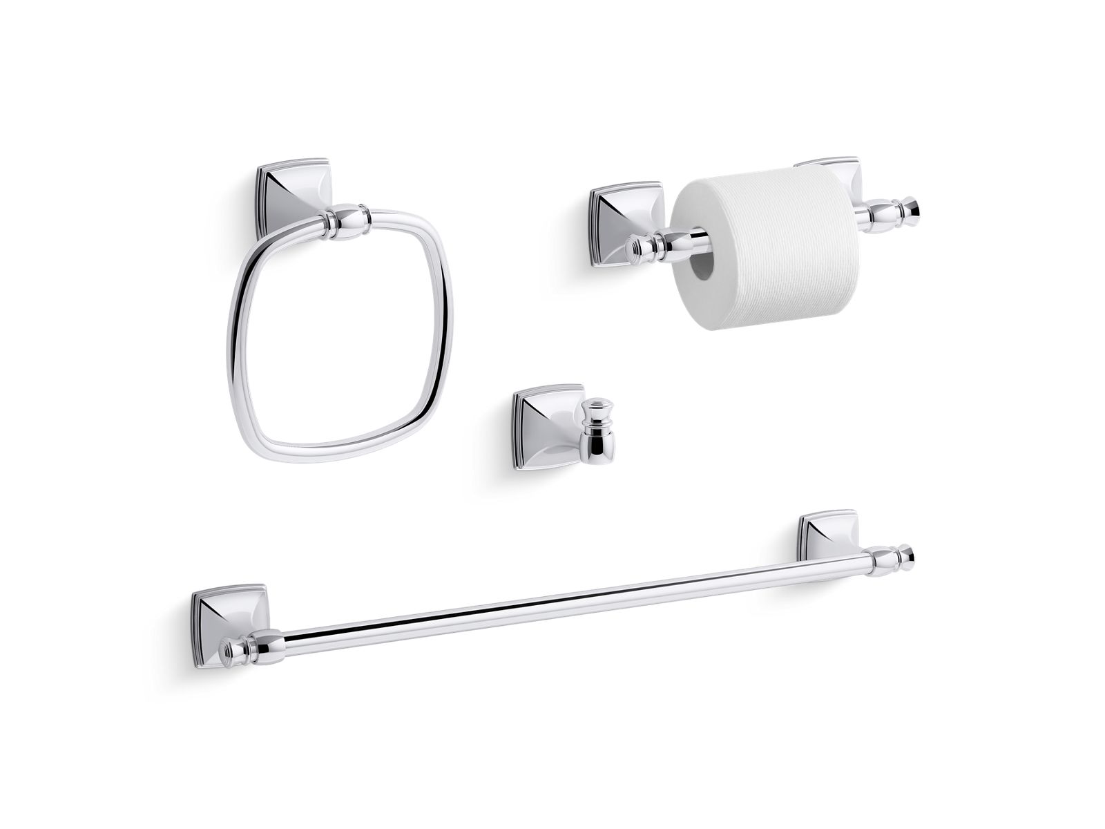 Grand Pivoting Toilet Paper Holder | K-26542 | KOHLER