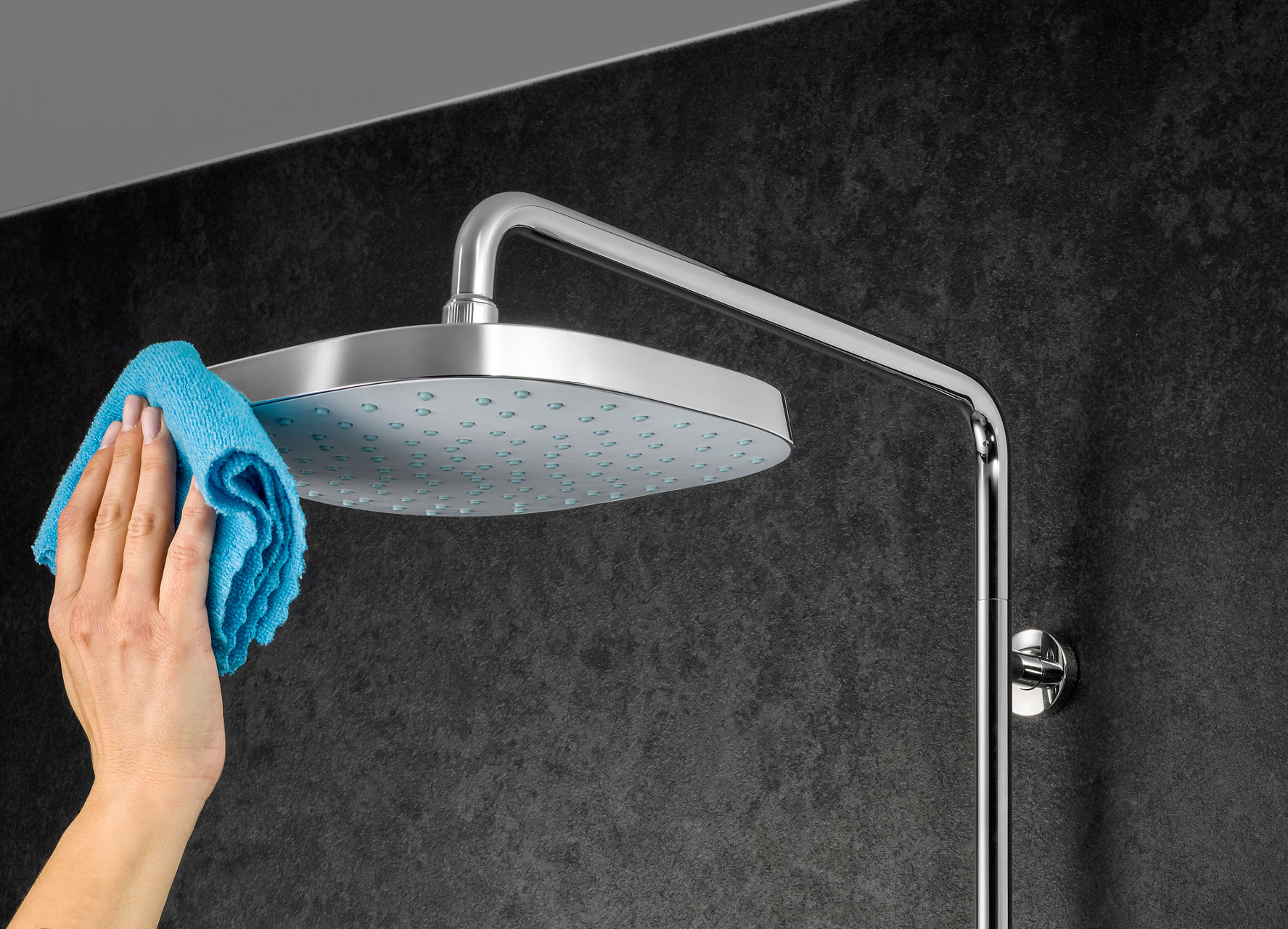 How to clean shower head with vinegar online