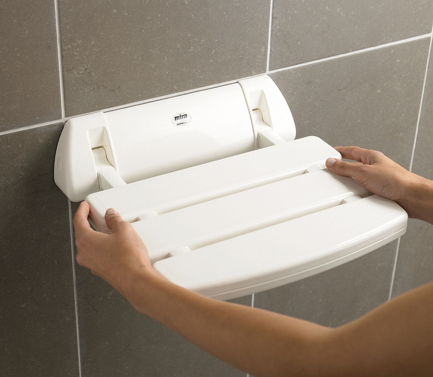 Mira premium wall mounted shower seat hotsell