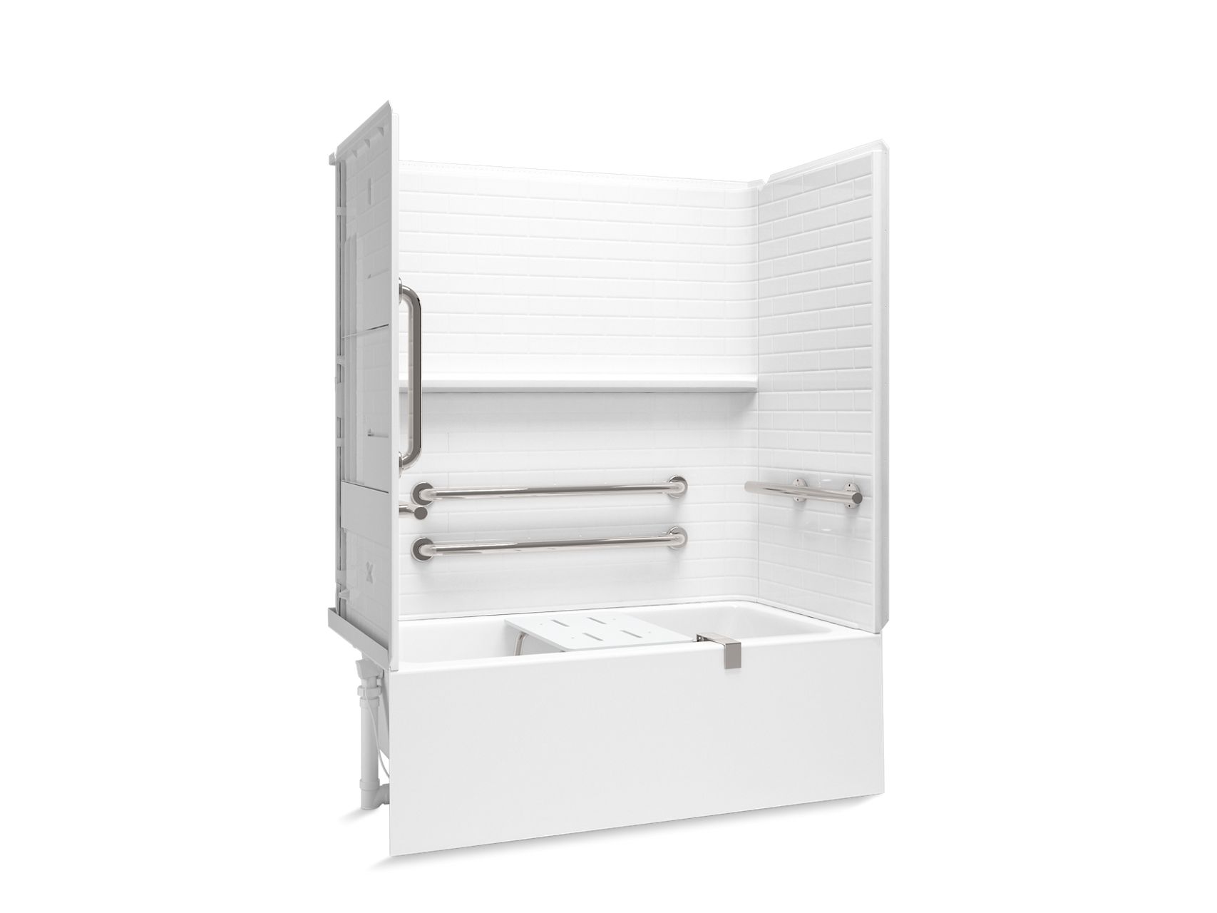 Forum Traverse 60 x 30 Vikrell Bath/Shower | 71600117 | STERLING