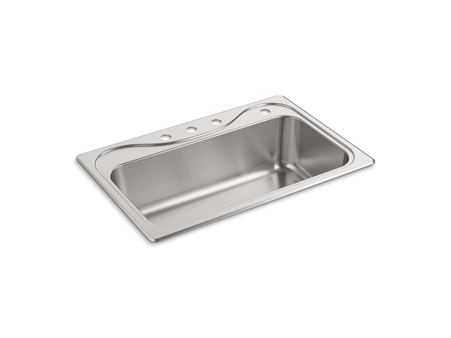 Southhaven Top-Mount Single-Bowl Kitchen Sink, 33