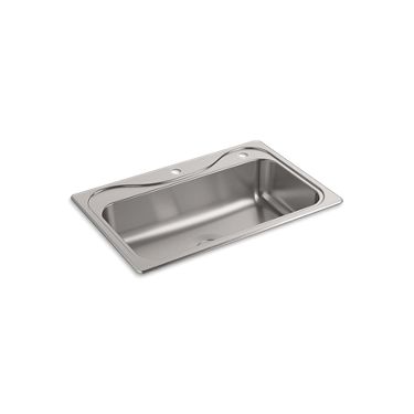 Southhaven Top-Mount Single-Bowl Kitchen Sink, 33