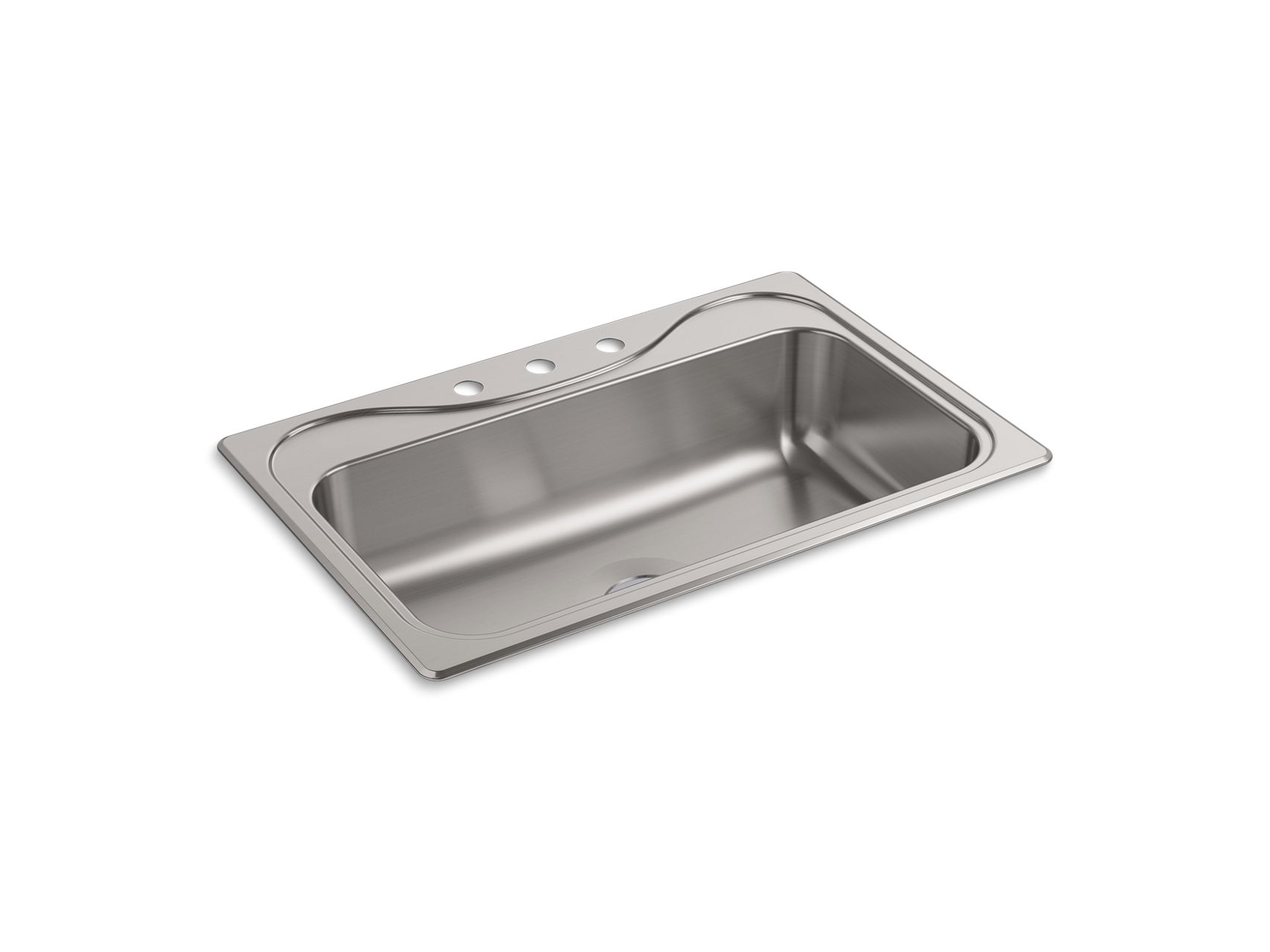 Southhaven Top-Mount Single–Bowl Kitchen Sink, 33