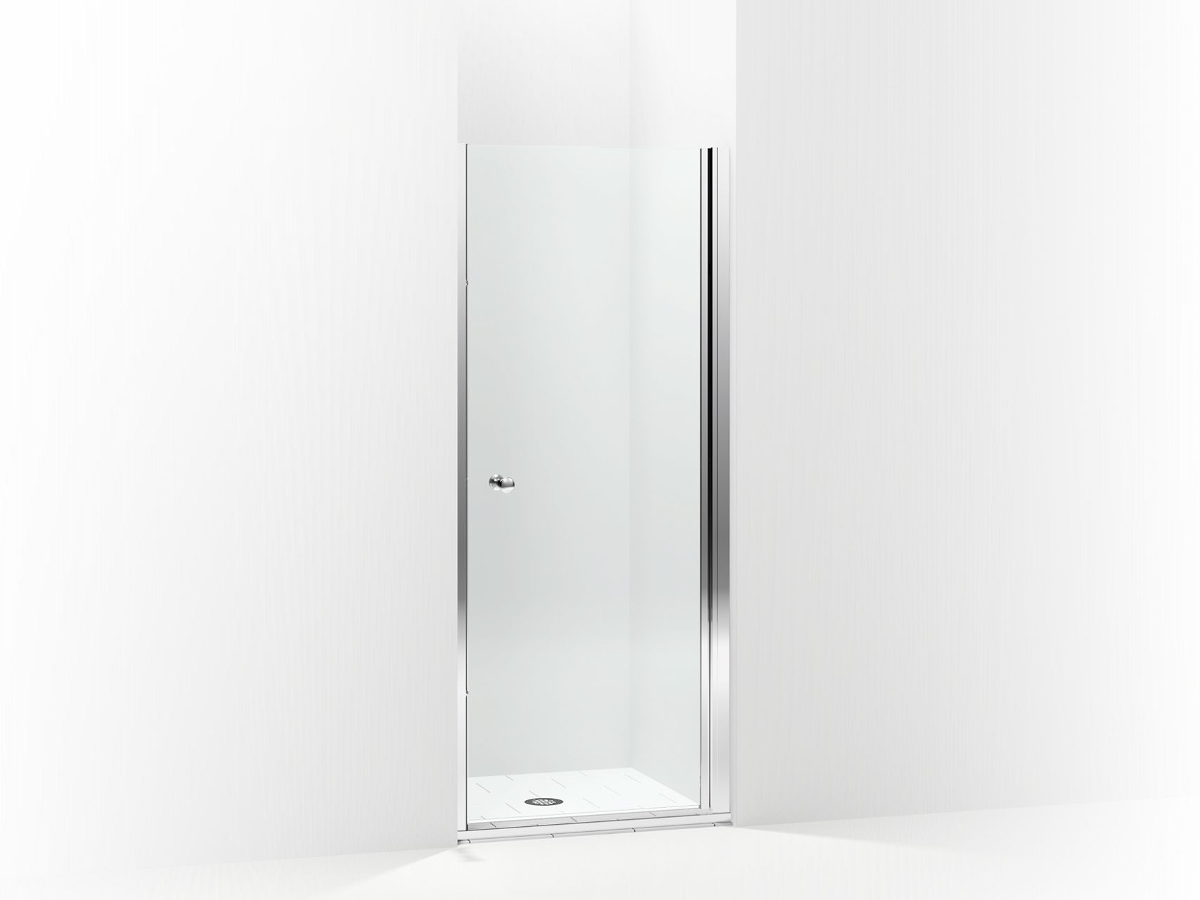 Finesse Headerless frameless pivot shower door 34-1/2