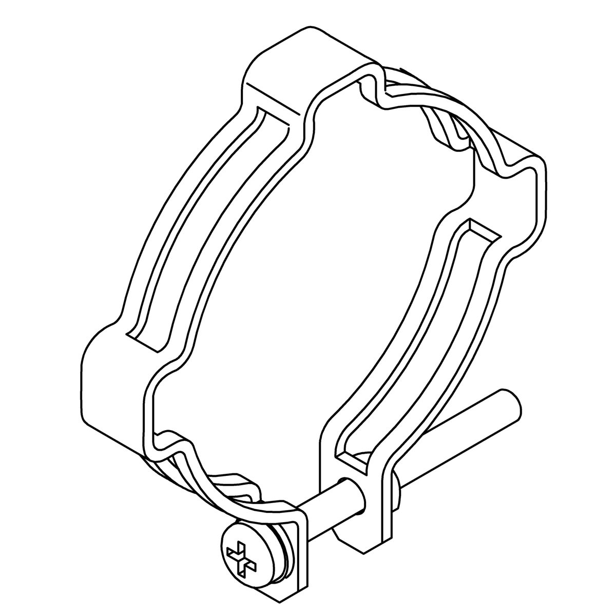 V Band Clamp 1.75"