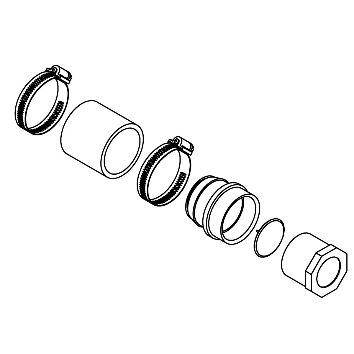 Kohler Genuine Parts Assembly, Outlet Connection
