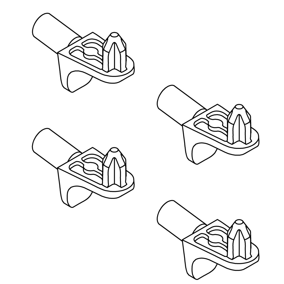 Shelf Pin Kit
