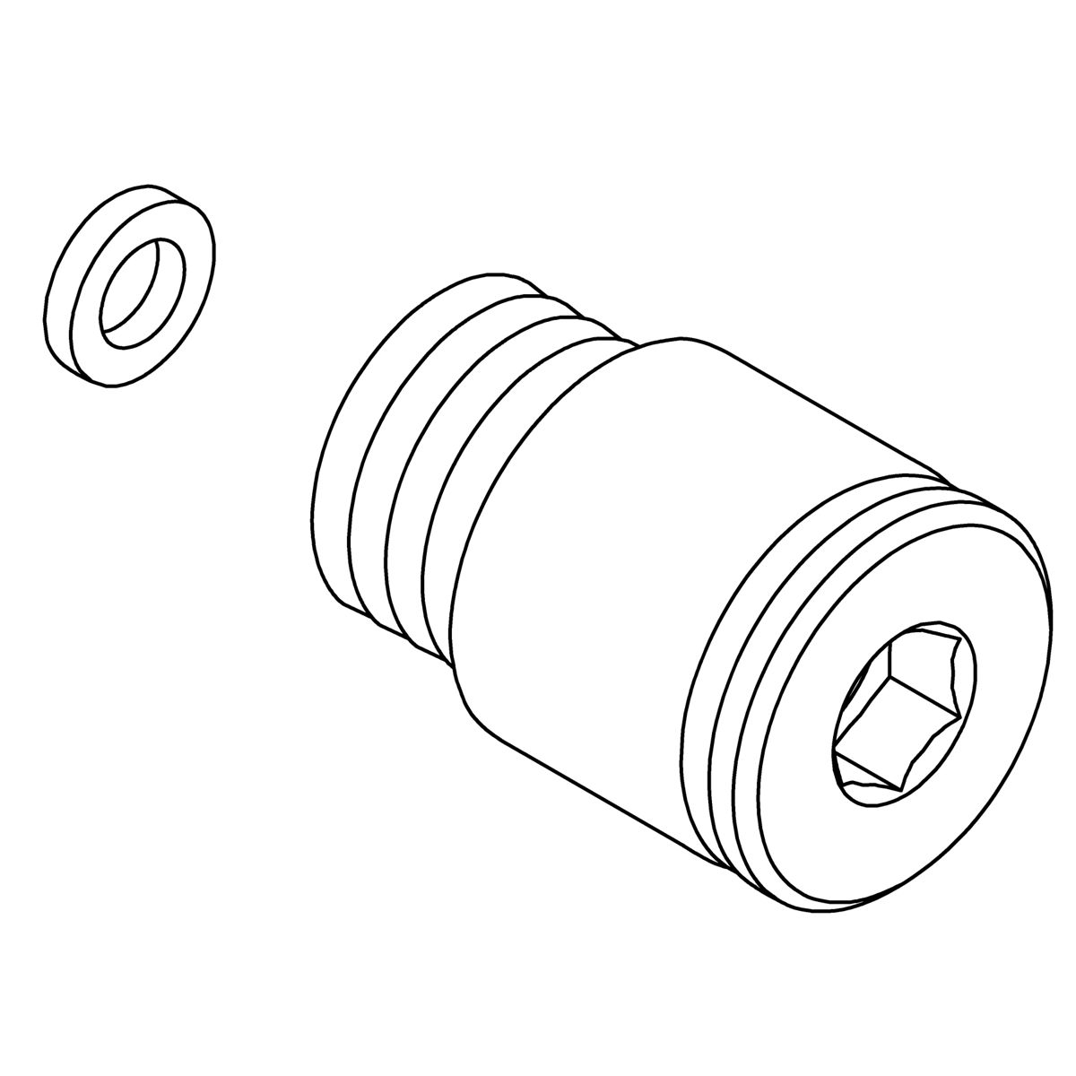 Kohler Genuine Parts Vichy_adapter_servics 1.75GPM