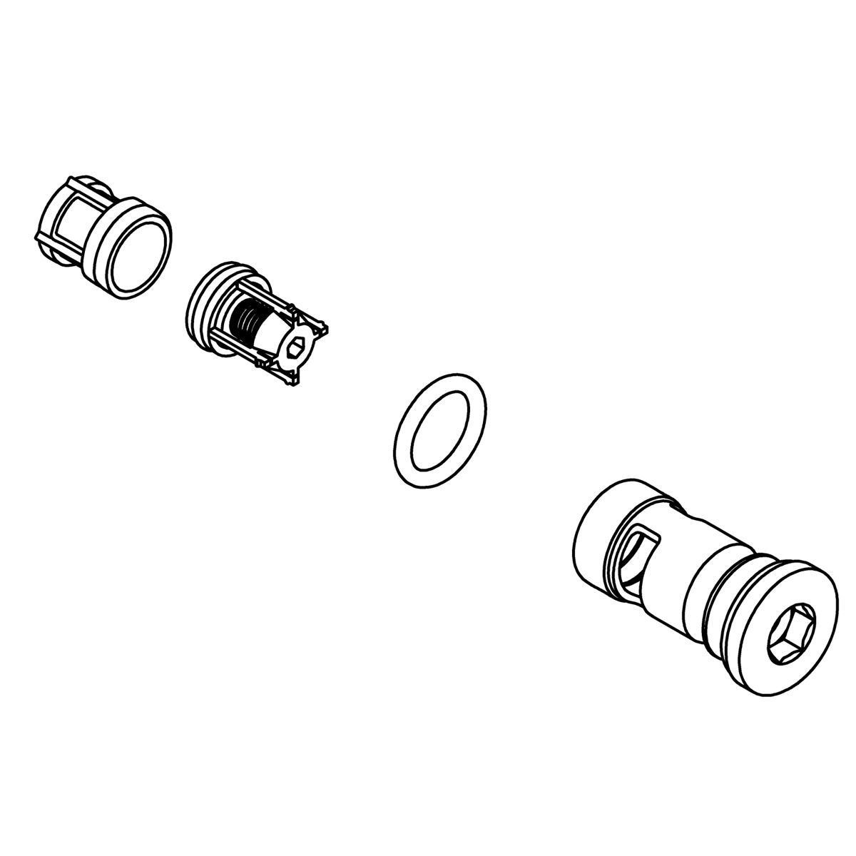 Kohler Genuine Parts KIT, COLD Check Valve ASSY
