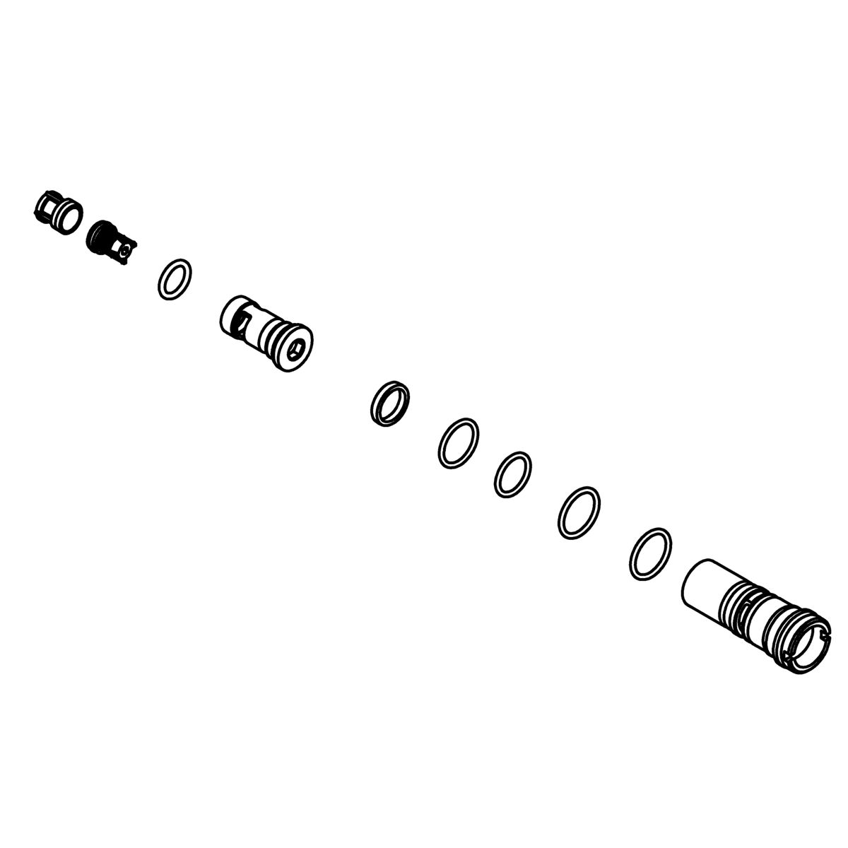 Kohler Genuine Parts KIT, HOT Service STOP ASSY