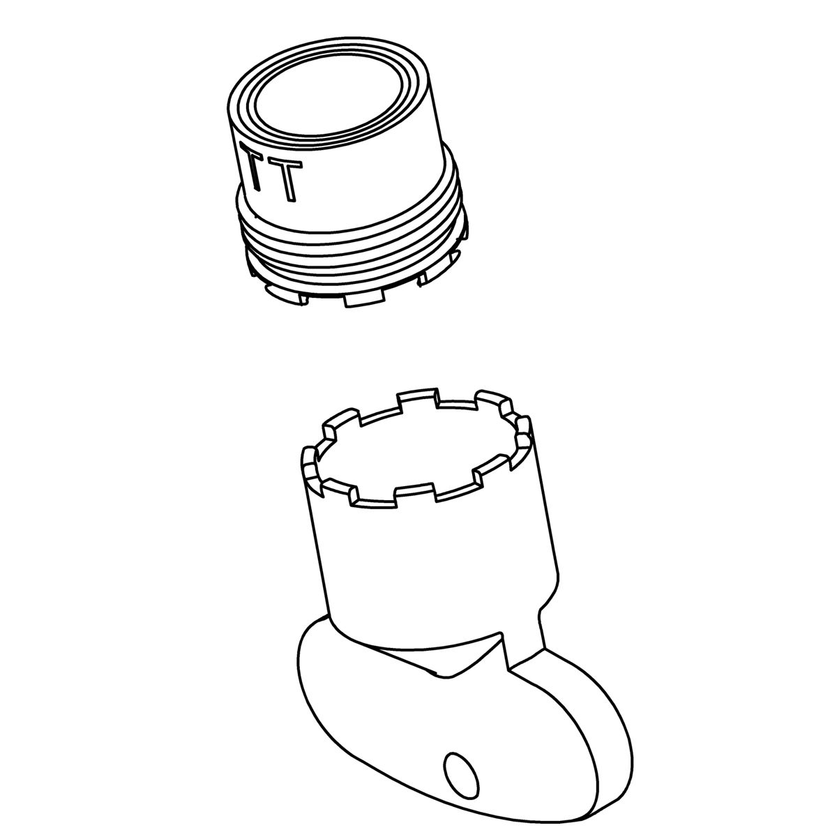 Kohler Genuine Parts Service KIT, Aerator, 0.5 GPM