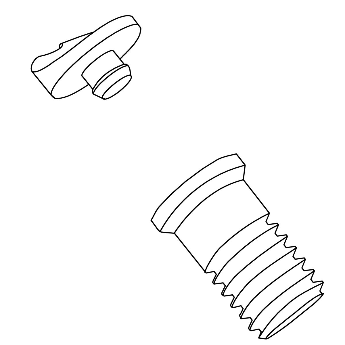 Kohler Genuine Parts Service KIT, Mouting Screw