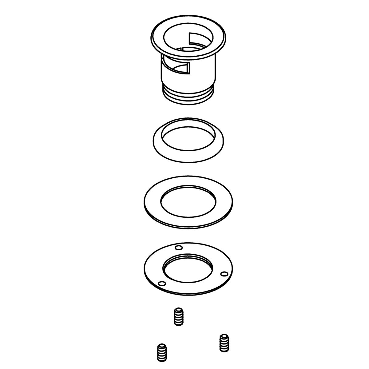 Kohler Genuine Parts Drain Assembly, Snapflo KIT Option