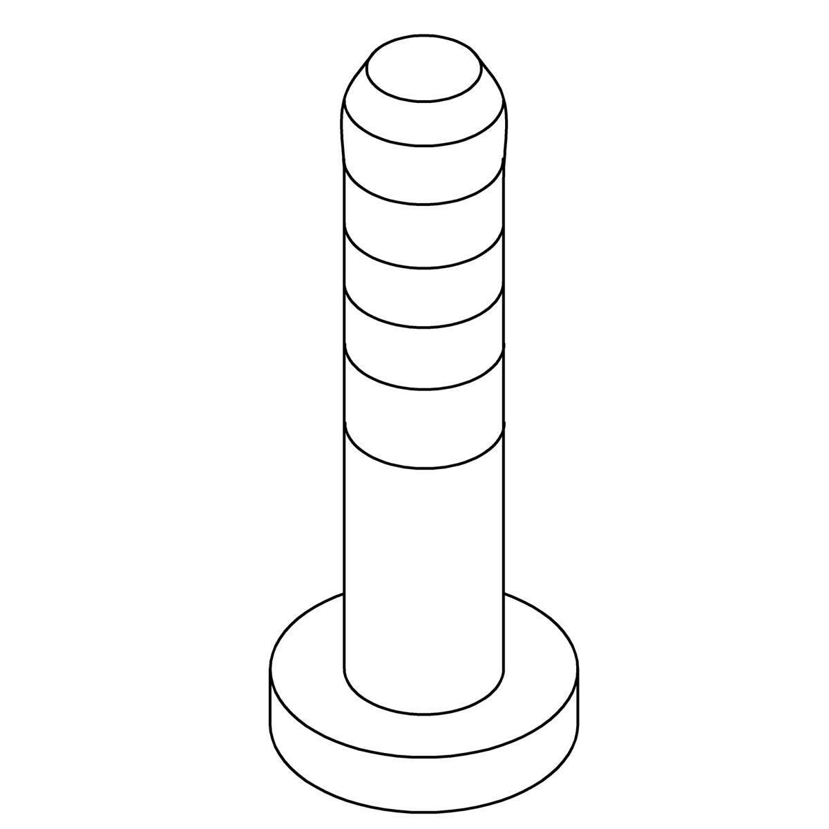 Kohler Genuine Parts Thread Cutting Screw, 8-18 X 19.05 MM