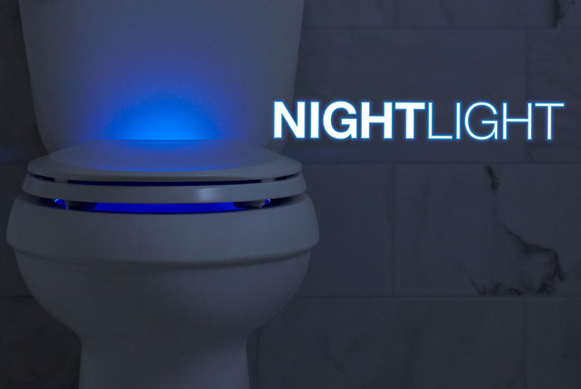 Toilet Seat Night Light, LED Toilet Seat Light