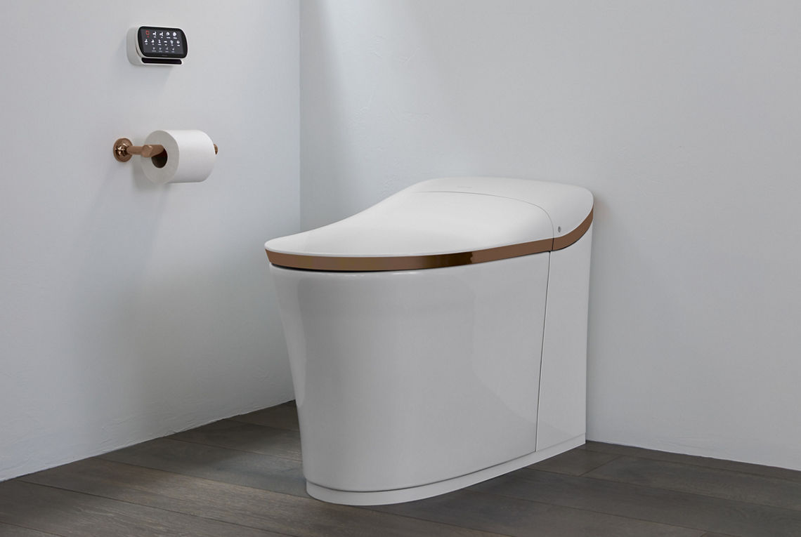 Kohler C3 Elongated Closed-Front Toilet Seat with Soft Close, Quick  Release, and Night Light Technology - Royal Bath Place