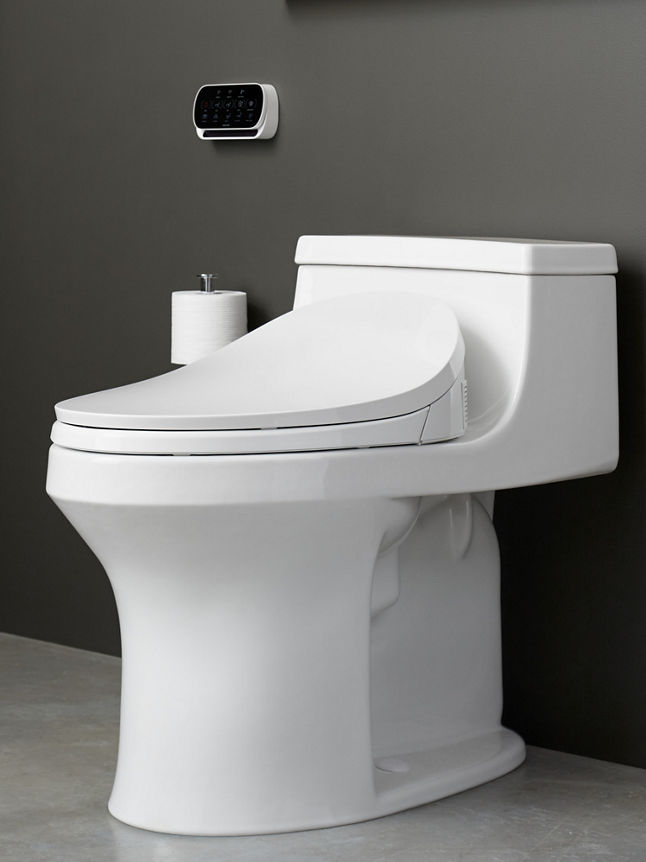 Kohler toilet deals seat replacement