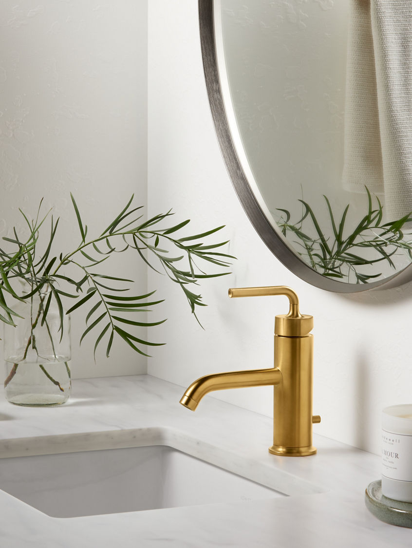 Daily Find  Build Kohler Purist Wall Mounted Widespread Bathroom Faucet -  copycatchic