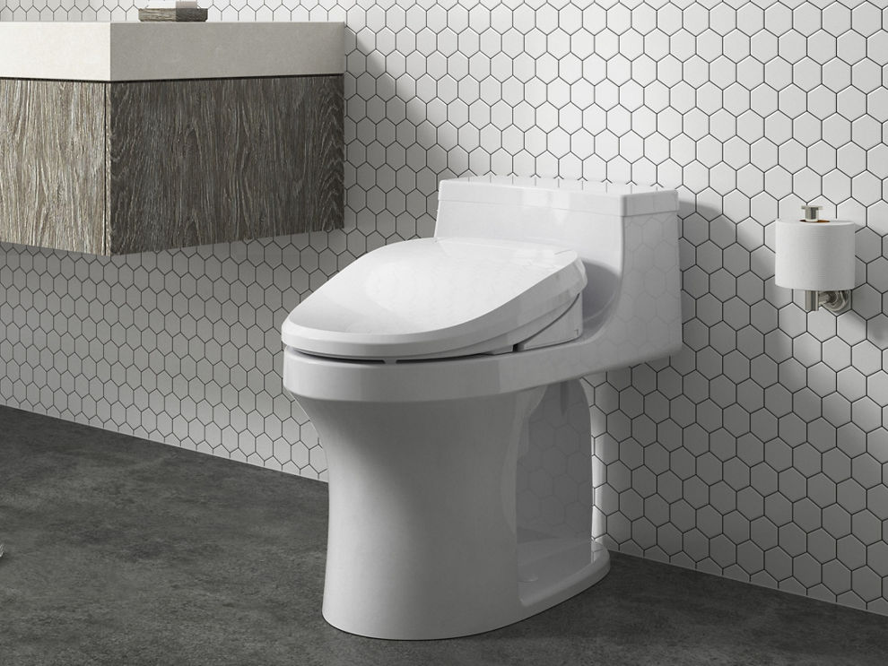 K105150 by Kohler - PureWarmth® Heated round-front toilet seat