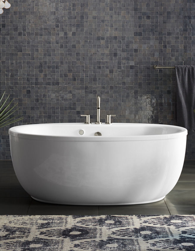KOHLER | K-1967-GHW | Sunstruck 5.5 Ft. Heated BubbleMassage KOHLER | K-1967-GHW | Sunstruck 5.5 Ft. Heated BubbleMassage