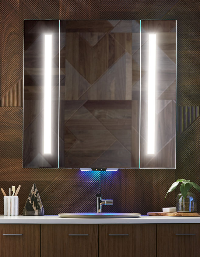 Verdera voice lighted mirror deals with amazon alexa