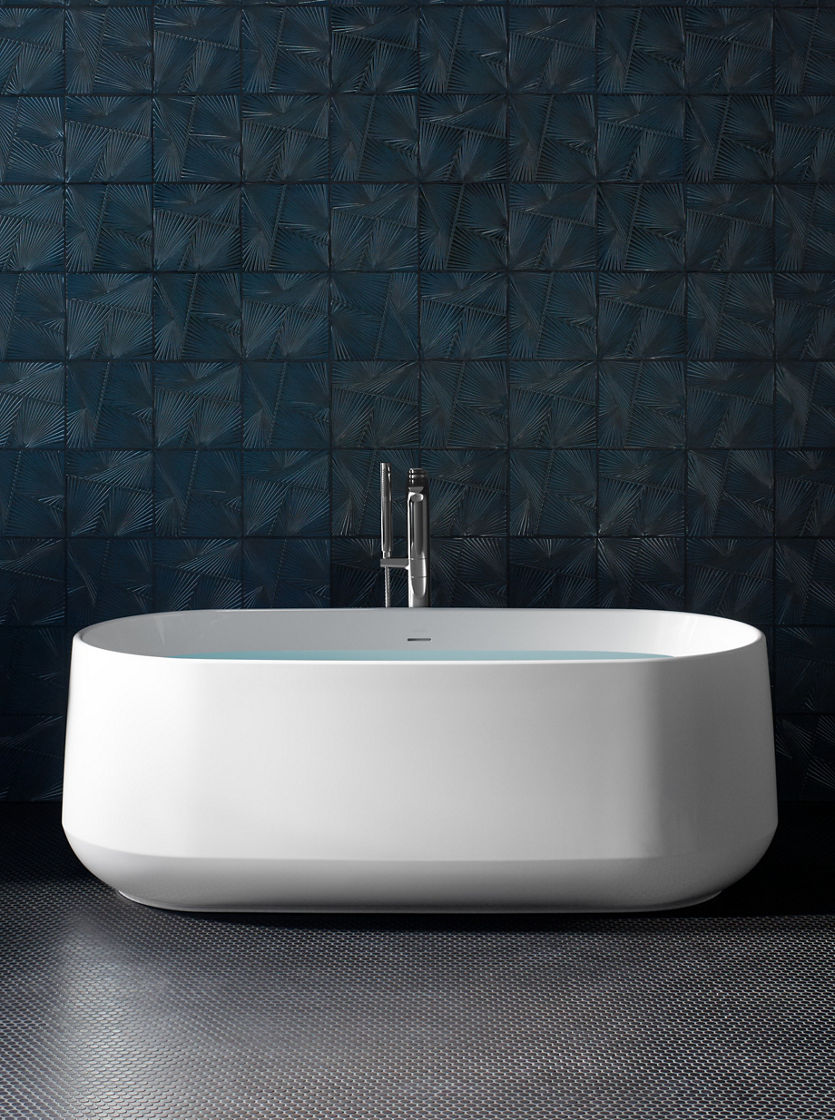 K5713W158 by Kohler - Underscore® 59-3/4 x 35-3/4 drop-in bath with Bask®  heated surface