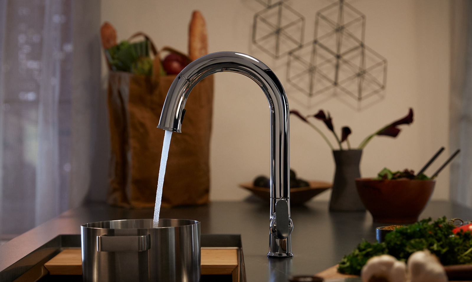 Kitchen Faucets Touchless Black