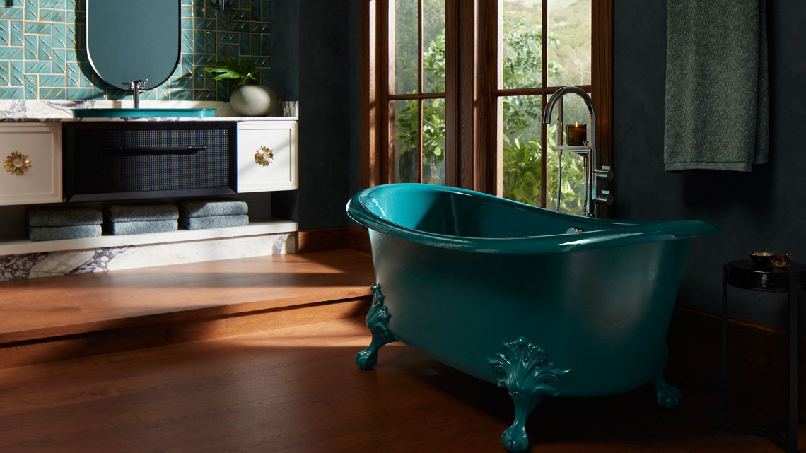 Vox Rectangle Vessel Sink With Single Faucet Hole | K-2660-1