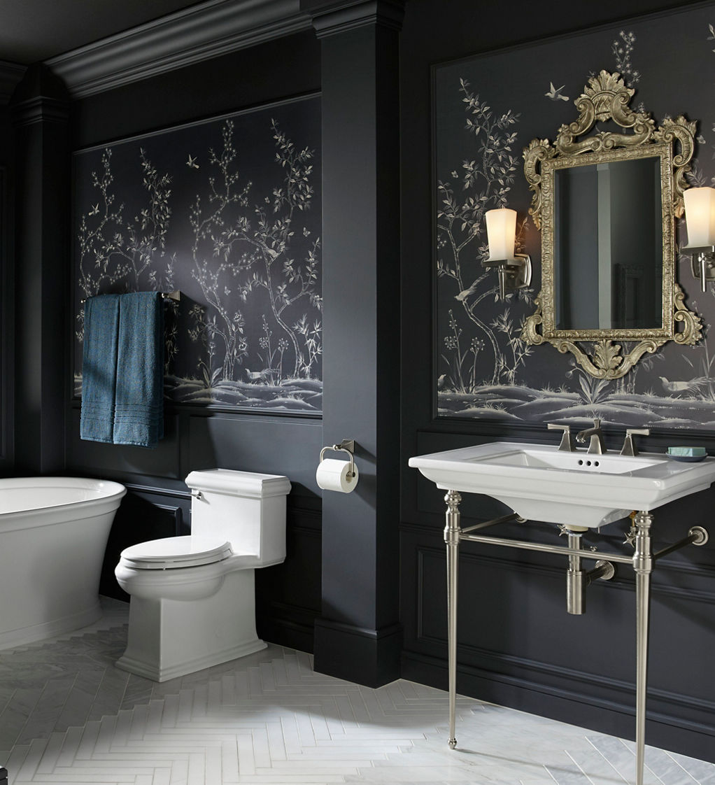 Meuble Lavabo Salle De Bain Desoop – Noir, Dimensions 32x4x1.5, Neuf