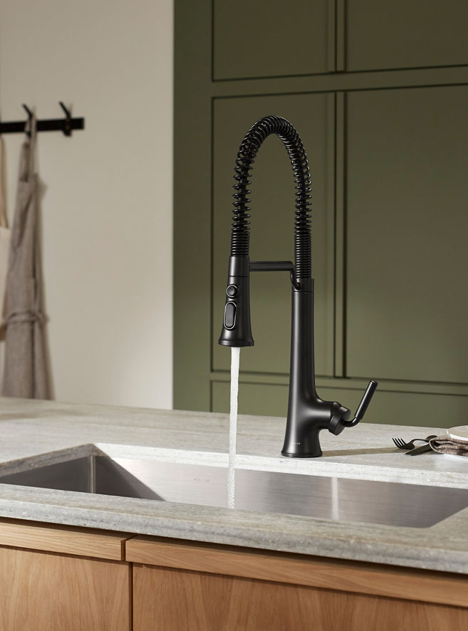 KOHLER | K-3839-3 | Vault Smart Divide Kitchen Sink with Three