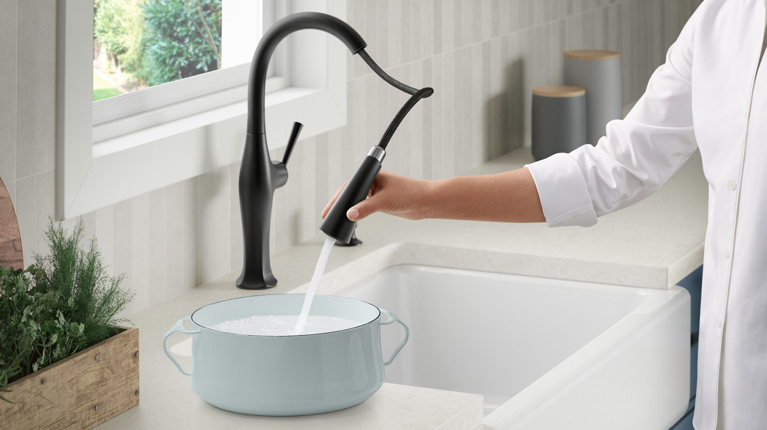 Simplice Single-Handle Kitchen Sink Faucet | K-596 | KOHLER Simplice Single-Handle Kitchen Sink Faucet | K-596 | KOHLER