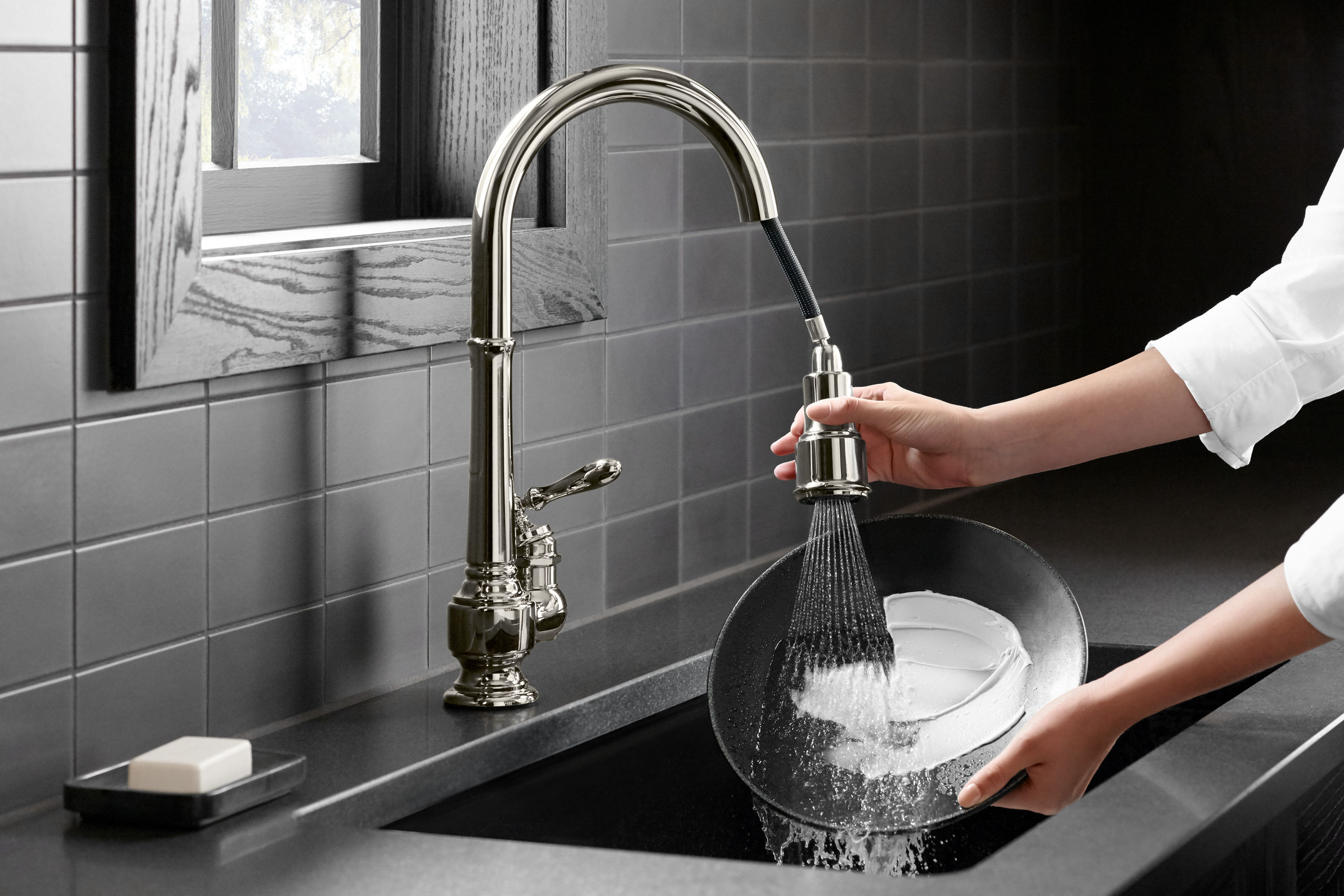 KOHLER | K-R780 | Cruette Pull-Down Kitchen Faucet with