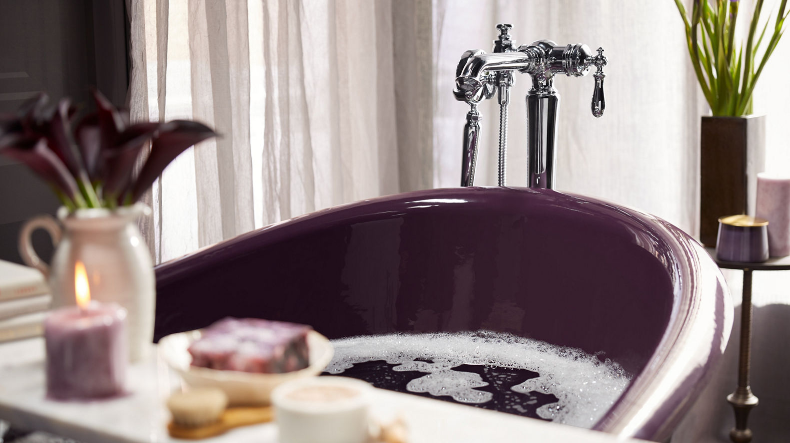 K1822GH0 by Kohler - Underscore® 66 x 32 drop-in Heated BubbleMassage™  air bath