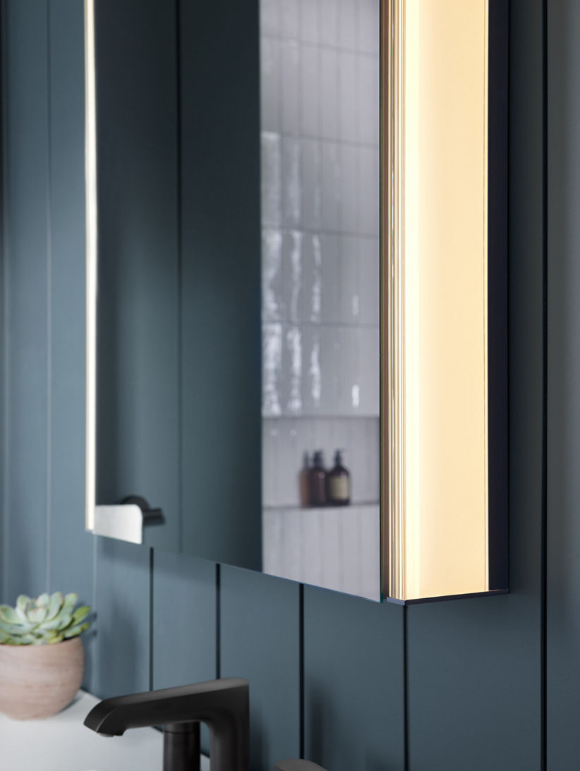 Maxstow Lighted Medicine Cabinet | K-81148-SLE | KOHLER