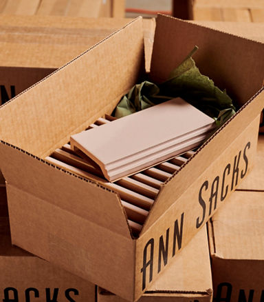 Panier à Déchets Ann Sacks – Birds Eye Maple – Neuf Sans Emballage