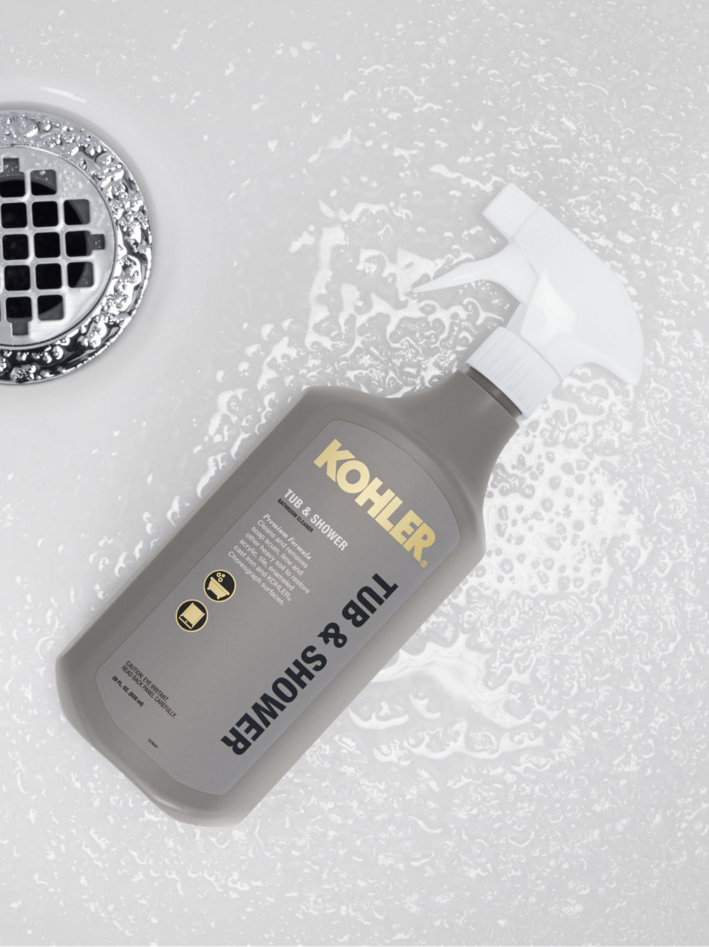 Kohler Cast Iron Cleaner - 8 Oz Bottle & Reviews