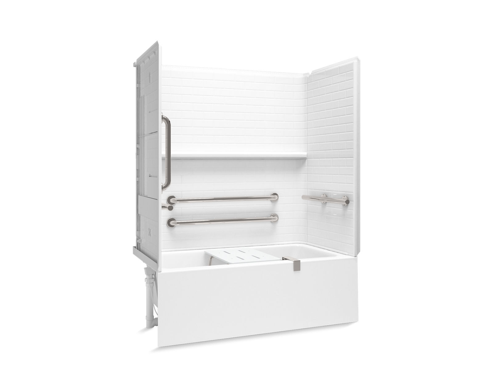 Forum Traverse 60 x 30 Vikrell Bath/Shower | 71600117 | STERLING