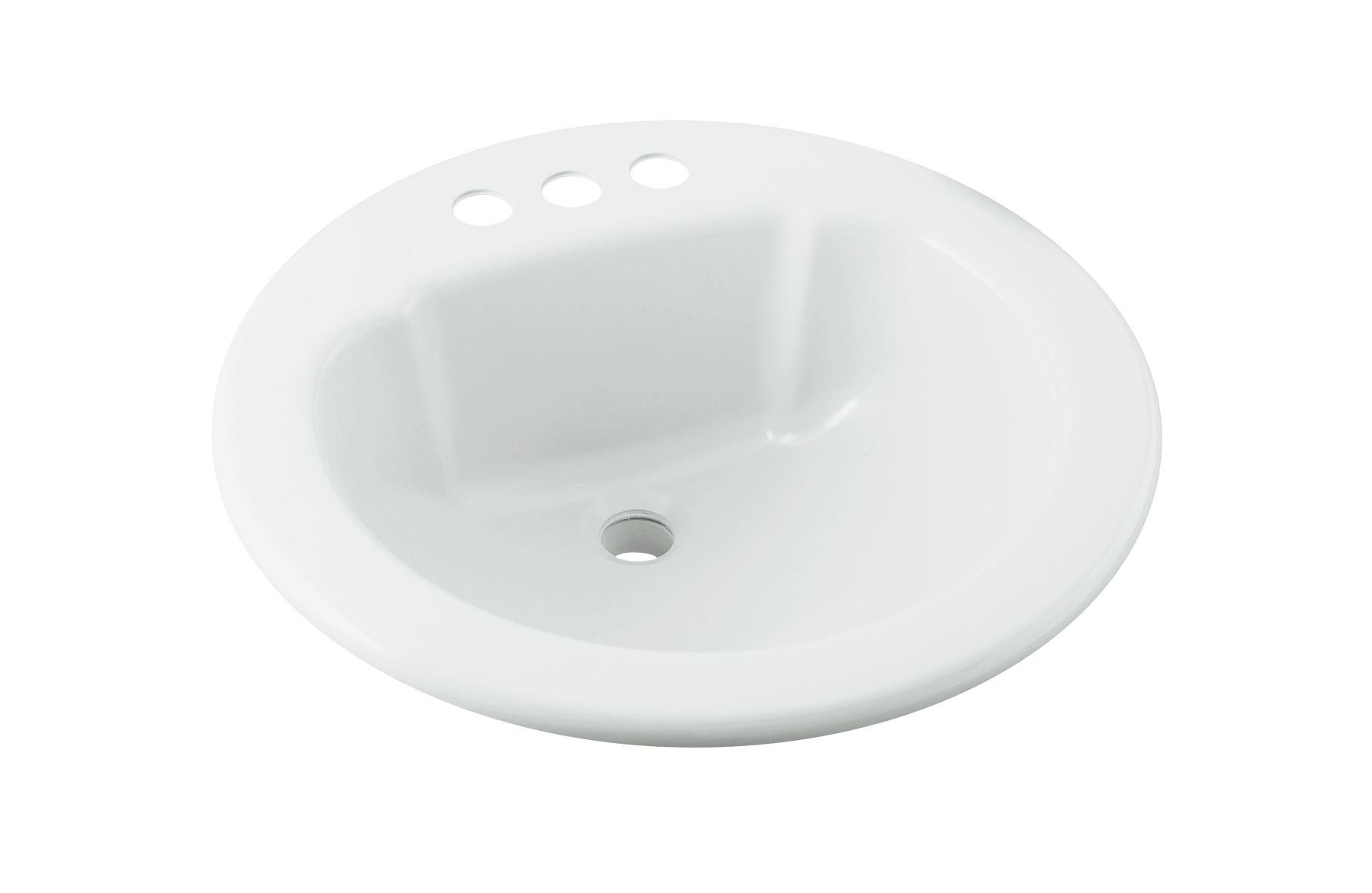 Round Lavatory Round DropIn Bathroom Sink 75020140 STERLING